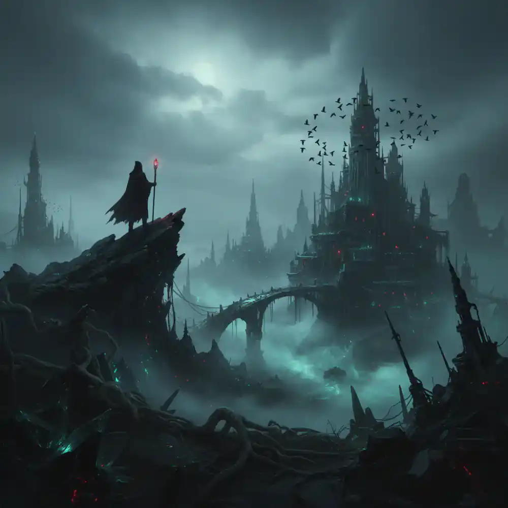 Cover art for an audio drama podcast