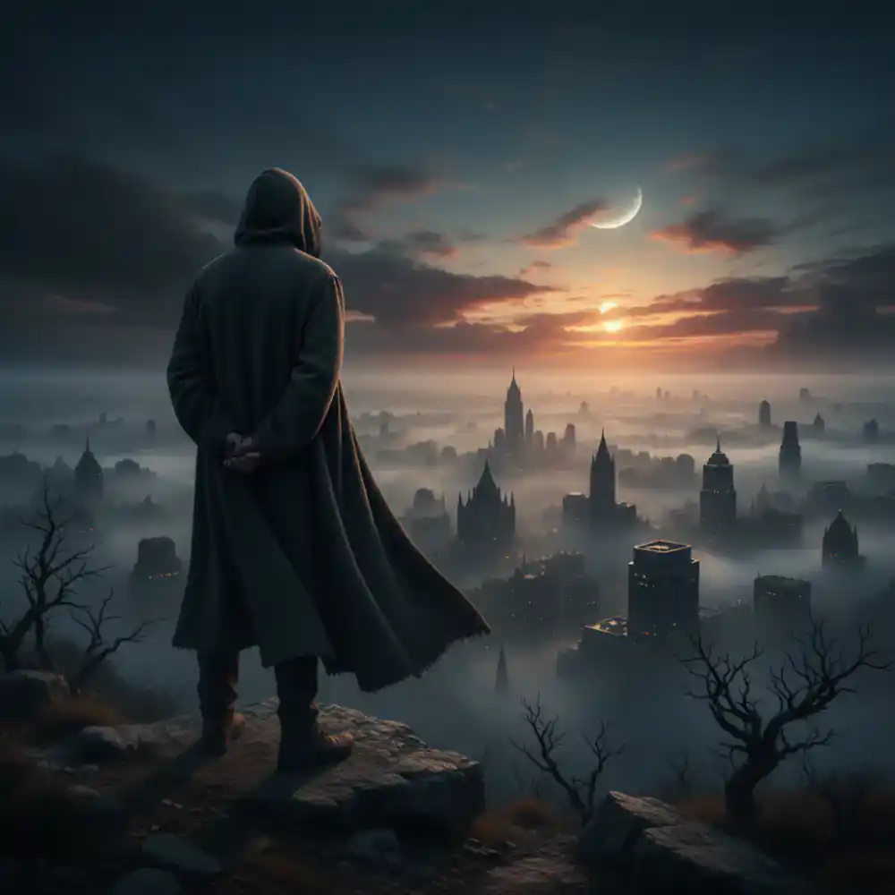 Cover art for an interview series